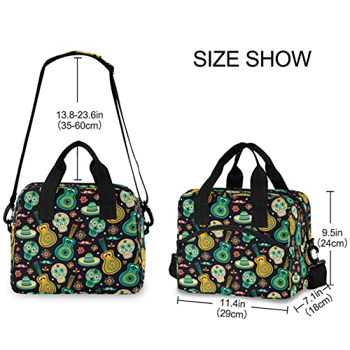 Cinco de Mayo Insulated Lunch Bag Reusable Lunch Tote Bag Cooler Bag for Women Men Adult Lunch Box with Adjustable Shoulder Strap Leakproof Lunch Bag for Work School Picnic Camping - color: Cinco de Mayo