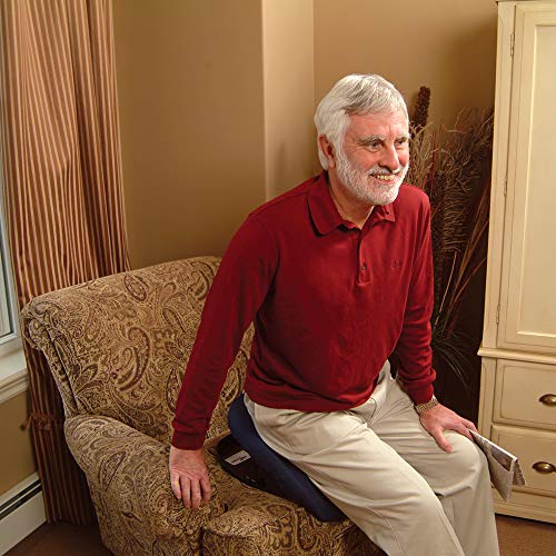 Carex Upeasy Seat Assist Plus - Portable Self-Powered Lifting Seat Cushion for Chairs, 70% Weight Support up to 340 lbs. - Lift Assist for Seniors and Mobility Support - style: Wt Cap: 200 lbs - 340 lbs