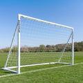 QUICKPLAY Q-Fold Soccer Goal | 30-Second Folding Design for Easy Setup | Portable & Weatherproof uPVC Soccer Goal for Backyard | Durable Post for Adults & Kids - style: 10 x 6'