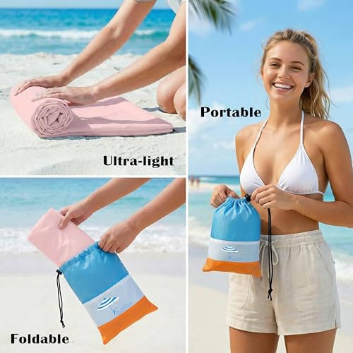 Famstar Beach Blanket Oversized Extra Large 78" X 81",Waterproof Sandproof Beach Blanket 1-7 Adults Lightweight Durable for Travel Camping Hiking Picnic - color: Crimson, size: 78" X 81"