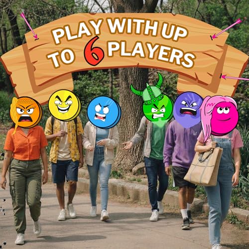 Connect War – Giant Wooden 4-in-a-Row Game for 2–6 Players – Indoor and Outdoor Strategy Game – Family Games for Kids and Adults – USA-Made Wooden Grid