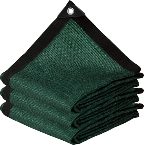 6×8FT 80% Shade Cloth Sun Shade Net with Grommets Sunblock Net Mesh Tarp for Garden,Plants Cover,Greenhouse and Patio - size: 6×8FT