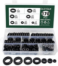 EASYEAH 170 Pcs Rubber Grommet Assortment Kit for Wiring Assorted 7 Sizes 1/4 3/8 1/2 5/8 3/4 7/8 1 Inch Round Hole, O Ring Eyelet Cable Hole Plug Set, Firewall Automotive Electrical Wire Gasket - style: 7 Sizes-170 pcs, Hole