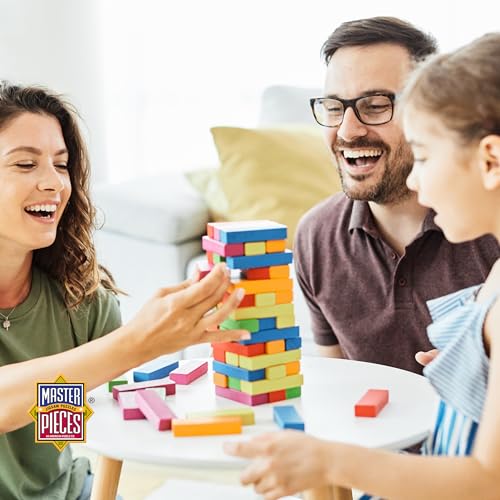 Masterpieces Tumble Tower - NFL All Teams, Officially Licensed Wood Blocks