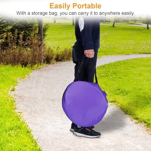 Pop Up Beach Tent, Anti UV Automatic Sun Shelter Umbrella, Portable Sun Shade Shelter for 2-3 People, Outdoor Instant Pop Up Beach Shade Tent with Carrying Bag