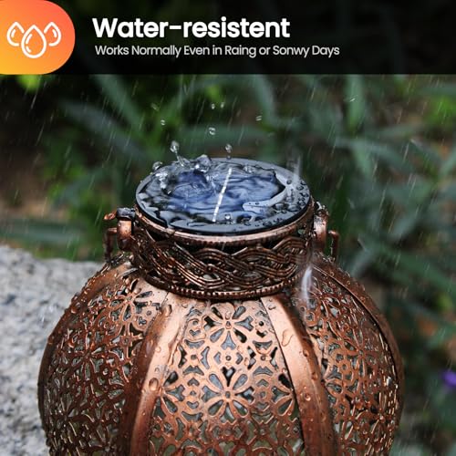 4 Pack Solar Light Replacement Top, 2.76 Inch Waterproof Solar Lantern Light Parts for Outdoor Garden, Pathway, Yard Lights & Decor (Fits Lanterns with 2.36 to 2.76 Inch Openings) - size: 2.76inch-4p