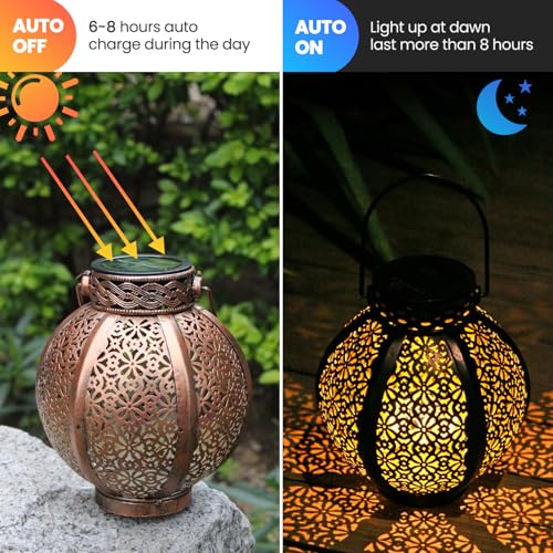 4 Pack Solar Light Replacement Top, 2.76 Inch Waterproof Solar Lantern Light Parts for Outdoor Garden, Pathway, Yard Lights & Decor (Fits Lanterns with 2.36 to 2.76 Inch Openings) - size: 2.76inch-4p