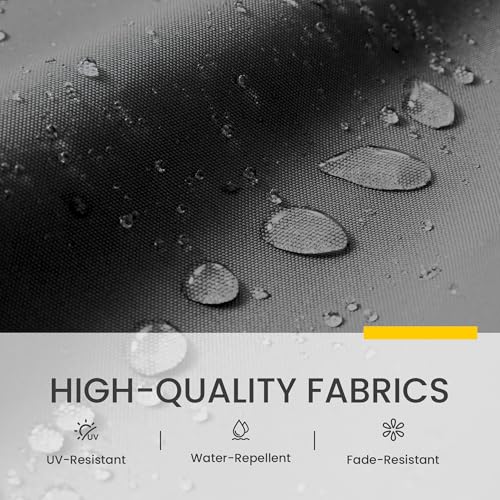 10x10 FT Cantilever Patio Umbrella with Base Included Double Top Outdoor Square Large Heavy Duty Aluminum Offset Umbrellas with 7 Level Tilt 360-degree Rotation for Pool Garden Deck,Grey - color: Grey, size: 10' X 10' - Weighted Base Included