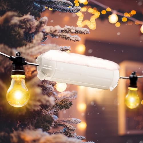 RESTMO 5-Piece Outdoor Waterproof Electrical Box Set – 12.5" x 8.5" x 5" Large & 7.1" x 2.3" x 2.3" Small, Weatherproof Boxes for Power Strip, Outlet, Plug, Socket, Timer, Holiday Light, White - color: White