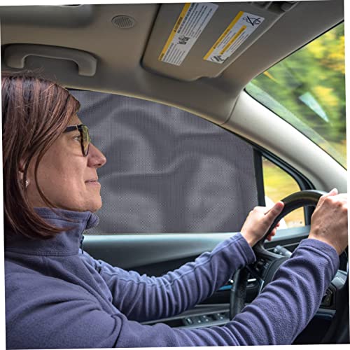 MAGICLULU 2Pcs Portable Magnetic Sun Shades Breathable Gauze Window Curtains for Cars Easy Installation Lightweight Privacy Protection for Sunny Days