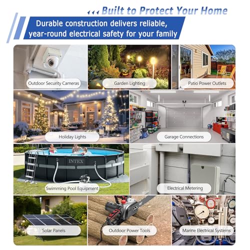 NineLeaf Junction Box, Waterproof Electrical Box IP66 Water Resistant Dustproof ABS Plastic Project Enclosure for Electronics, External Size 4.2 x 4.2 x 2.3 inch (107 x 107 x 58 mm),2PK - color: 2PK, size: 107x107x 58mm