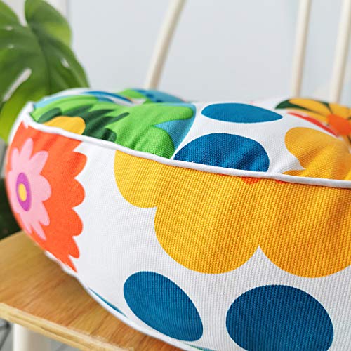 vctops 1PC Indoor Outdoor Bohemian Round Chair Cushion Seat Pad Floor Cushion Pillow (Sun Flower 2, 18"X18") - color: Sun Flower 2, style: 18Inchx18Inch/45x45cm