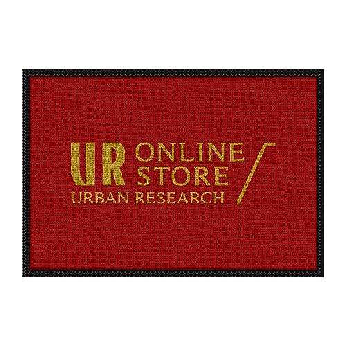 Commercial Floor Mat Personalized Area Rug Any Size Color Logo Shape Pattern Indoor and Outdoor Washable Entrance Mat Entryway Welcome Non-Slip Mat Durable Wear Resistance Rug - color: Red, size: 4'x2'/120x60cm