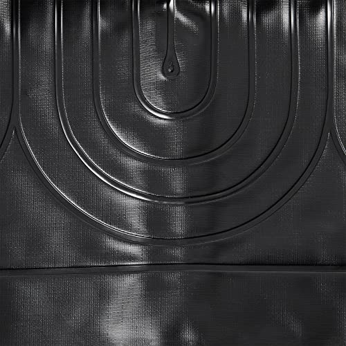 Intex 28685E 47 Inch x 47 Inch Solar Pool Water Heater Mat for 8,000 Gallon Above Ground Swimming Pool with Hose Attachment and Adaptors, Black