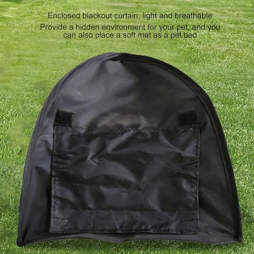 Pet Shade Shelter - Dog Sun Protection Tent, Foldable Cat Tent House | Outdoor Sunproof Pet Canopy, Breathable Shelter Cover for Cats or Small Dogs Relaxing Comfortably Under UV Protection