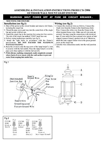 Livex Lighting 2006-91 Outdoor Wall Lantern with Clear Beveled Glass Shades, Brushed Nickel - color: Brushed Nickel