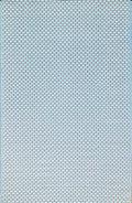 Mad Mats Geometric Outdoor Rug, Reversible Plastic Mat (4' x 6', Basket Weave - Sand/Aqua) - color: Basket Weave - Sand/Aqua, size: 4' x 6' (rectangular)