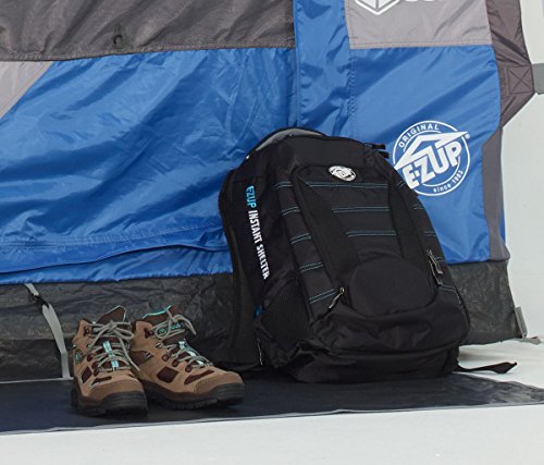 E-Z UP Camping Cube 6.4, Converts 10' Straight Leg Canopy into Camping Tent, Punch - color: Punch