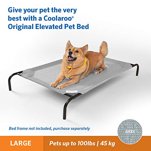 Original Pet Bed Replacement Cover - Grey - Large (43.5" x 31.5") - color: Grey, size: Large, style: Large