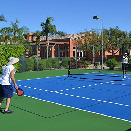 Aoneky Mini Portable Tennis Net for Driveway - Kids Soccer Tennis Net - Pickleball Net - size: 10 Feet