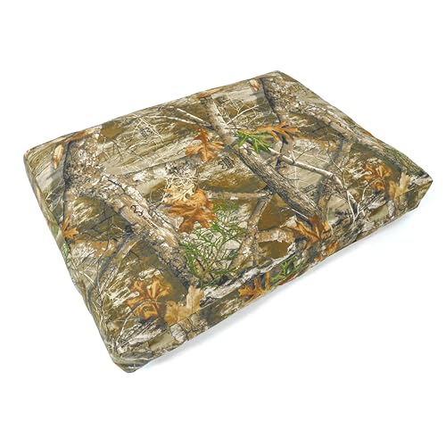 WHITEDUCK Dog Bed Cover Tree 36" Lx27 Wx4 th (L) - color: Realtree - Only Cover, size: Large