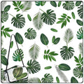 DEWUR Picnic Blankets 79"x79" Extra Large Outdoor Blanket Beach Blanket Waterproof SandProof Picnic Mat Washable Foldable Portable for Grass Lawn Beach Camping (Green Leaves) - color: Green Leaves