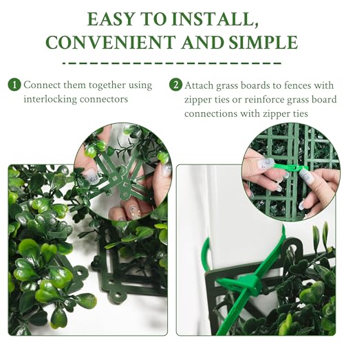 Artificial Ivy Privacy Fence Screen:48"x 128" (43 SQFT) 4-Layer Leaf UV-Anti Faux Greenery Boxwood Backdrop Ivy Vine Leaf Fence Panels for Outdoor, Indoor, Garden,Backyard and Decor - color: Boxwood, size: 48"x128"