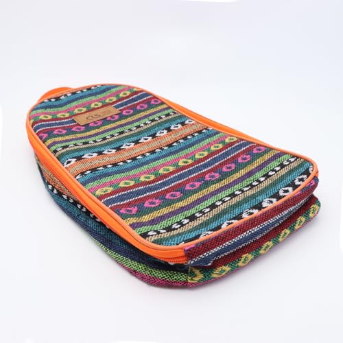 NatSumeBasics Camping Travel Cooking Utensils Organizer Travel Bag Portable Pouch for BBQ Camp Cookware Kitchen Kit - style: Only 1pc Orange Bag