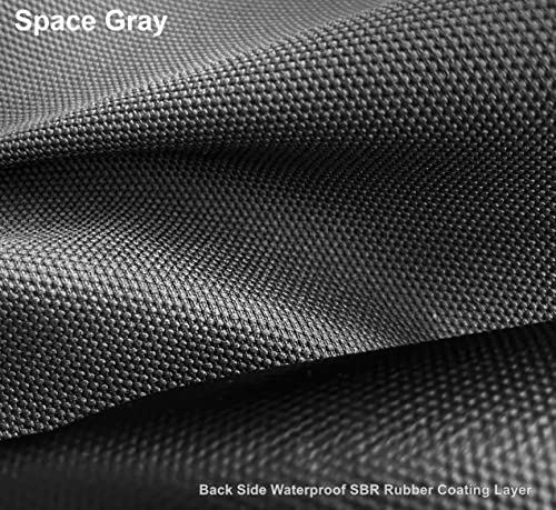 Dogbed4less Memory Foam Platform Dog Bed, Crate Mattress for Orthopedic Joint Relief with Waterproof Removable Cover Small 24X16X3 Space Gray - color: Space Gray, size: 24x16x3 Inches