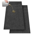 2 Pcs Oil Spill Mat Set (36"×60") - Complete Garage Floor Protection - Front & Rear Car Coverage - Reusable Washable Oil Drip Mats