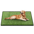 Artificial Grass for Dogs Potty, Reusable Pet Training Mat for Home and Travel, Washable Hemmed Edge Grass Pee Pad with Drainage Holes, Easy to Clean (31"x51") - size: 31"x51"