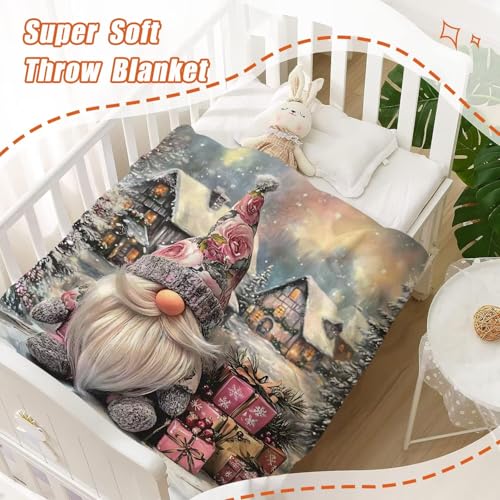 YeeJu Christmas Throw Blanket Baby Small for Toddler Swaddle Crib Soft Cozy Lightweight Fuzzy Plush Fleece Blankets and Throws Xmas Winter 30x40 - color: Chrsitmas-44, size: 30"x40"