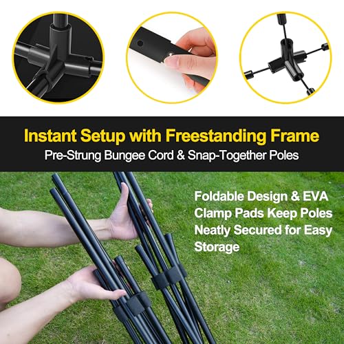 3-in-1 Portable Badminton, Volleyball & Pickleball Net Set for Adults, Adjustable Height 34"–7 ft for Backyards or Beach, Outdoor Sports Combo with Carry Bag, Rackets, Paddles & Balls - style: 17 ft wide Net