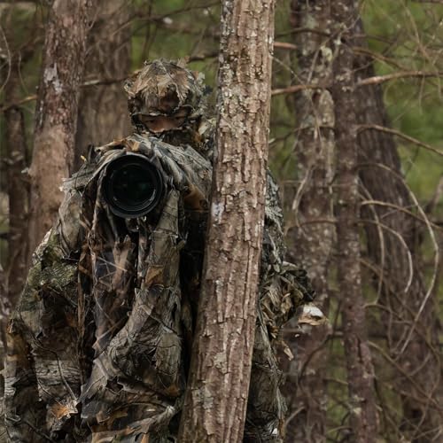 LOOGU Camo Netting, Camouflage Net Blinds Great for Sunshade Camping Shooting Hunting - color: Loogu Super Tree 2.0 - W, size: 2.44x3M=8x10ft
