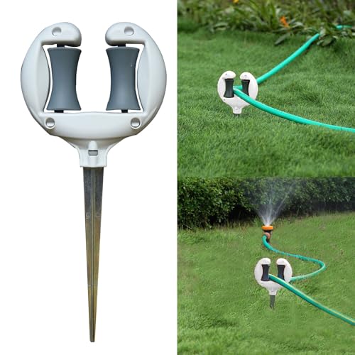 Garden Hose Guide Holder Stake Easily Install Flower Bed Protectors Tool for Spikes Guide Stake