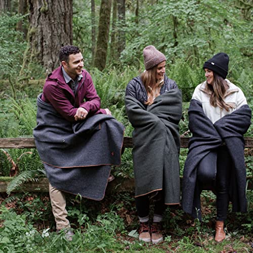 Arcturus Military Wool Blanket - Warm, Thick, Washable - Great for Outdoors, Camping, Stadium Blanket, Picnics, Travel - Car & Bushcraft Survival Kits - color: Royal Blue