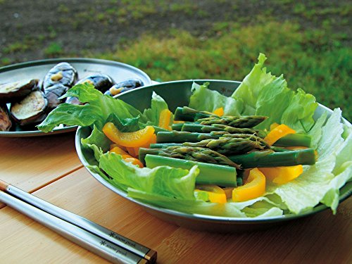 Snow Peak Tableware Set Single - Lightweight, Rust Resistant, and Durable - At Home or Group Camping - size: 4 Pieces (1 Person Set), style: Individual Set