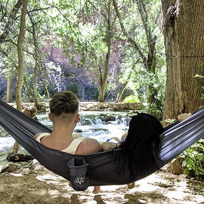 Outdoor Vitals Ultralight Hammock Under 1 lb with Suspension Included, Whoopie Sling Suspension, Tree Straps and Carry Bag - size: Full