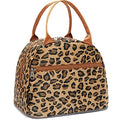 FlowFly Leopard Insulated Lunch Cooler Bag - Tote Organizer for Women/Men, Leopard - color: Leopard