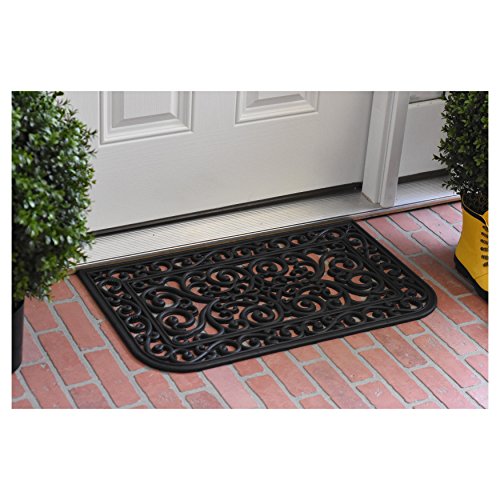 Calloway Mills 103741830 Haligrand Rubber Doormat 18" x 30" - color: Haligrand, size: 1'6" x 2'6" (Rectangular)