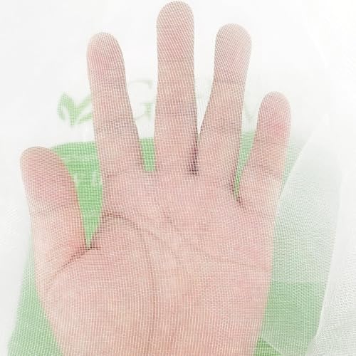 8Ft x 30Ft Garden Netting, Fine Mesh Insect Netting for Plant Protection, Mosquito Bug Bird Barrier Mesh Cover for Vegetables Fruits Flowers Raised Beds - size: 8Ft x 30Ft