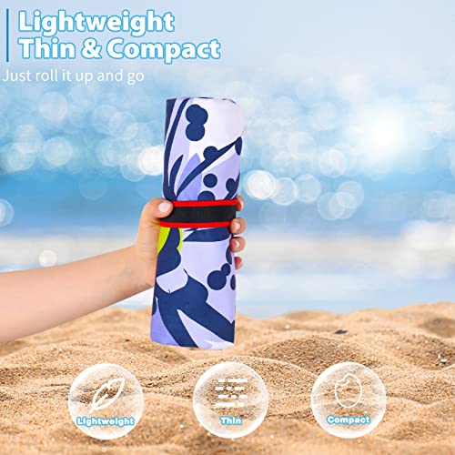 2 Pack Microfiber Oversized Lightweight Beach Towel 71"x32" XL Extra Large Thin Sand Free Towels Travel Swim Pool Yoga Gym Camping for Adults Women Men Beach Essentials Accessories Vacation Gift - color: 2 Pack Boho Flower Mandala