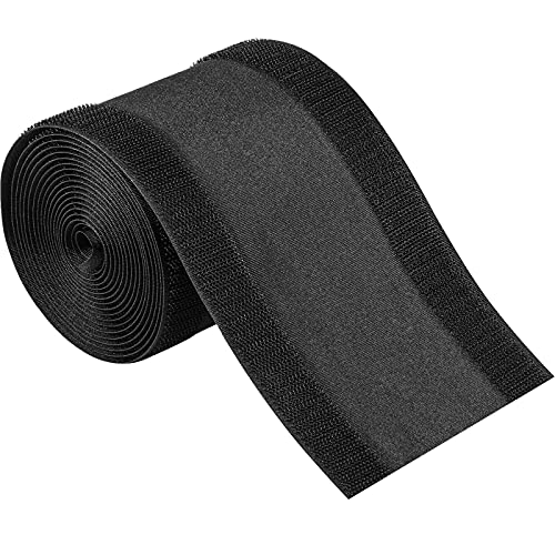 WILLBOND Carpet Cord Cover Cable Protector Floor Cover Cable Protector Management Only for Commercial Office Carpet(9.84 ft,Black) - color: Black, size: 9.84 Ft