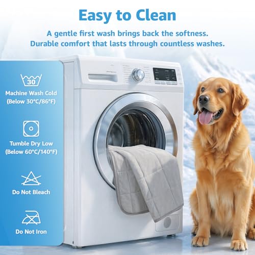 Cooling Blanket for Dogs, 0.4 Q-MAX Dog Cooling Blanket Washable, Cool to Touch Pet Blanket Cooling Comforter Throw for Bed Cover, Soft Lightweight Cold Mats for Pet Summer Sleeping (30"×40"/Grey) - color: Grey, size: 30" x 40"