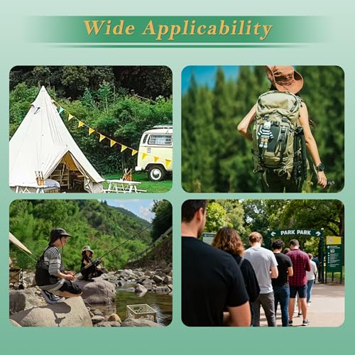 YANYUCB Portable Folding Chair,Ultralight Collapsible Stool,Camping Chair,Handbag Style Pocket Foldable Stool for Camping Travel Fishing Hiking and Outdoor Activities(Black) - color: Black