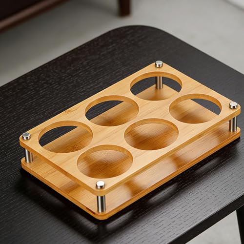 Glass Holder, Wine Drinks Cup Storage Carrier, Drink Cup Storage Holder, Glasses Organizer, S 6 Hole - color: S 6 Hole