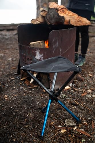 Hillsound BTR Stool for Ultralight Backpacking & Hiking, Lightweight Camping Chairs, Compact Portable Outdoor Seat, Hunting Adventures, Durable Tripod Design, Made in Korea - color: Alpenglow, size: 17"
