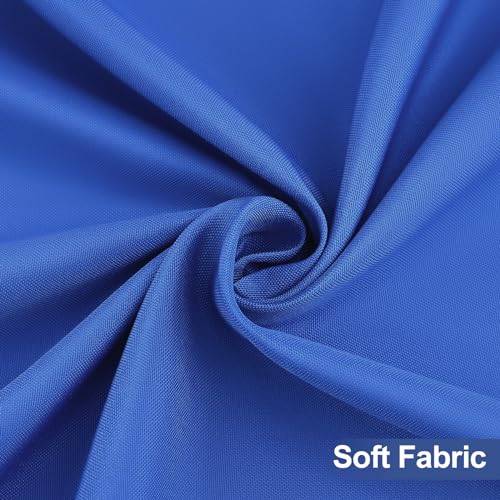 homing Square Table Cloth Cover, Waterproof Polyester Elastic Fitted Tablecloth, Washable Table Protector for Picnic, Camping, Outdoor (Blue, 34" x 34") - color: Blue, size: 34" x 34" (Square)