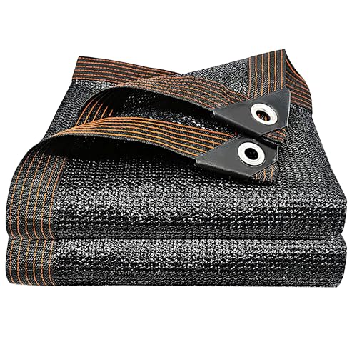 winemana 50% Black Shade Cloth, 3.3 x 6.6 FT Durable Mesh Tarp with Grommets, Garden Sunblock Shade Cloth Shading Antifreezing for Plants Cover, Greenhouse, Barns Kennel, Patio, Tomatoes - size: 3.3 FT x 6.6 FT, style: 50%