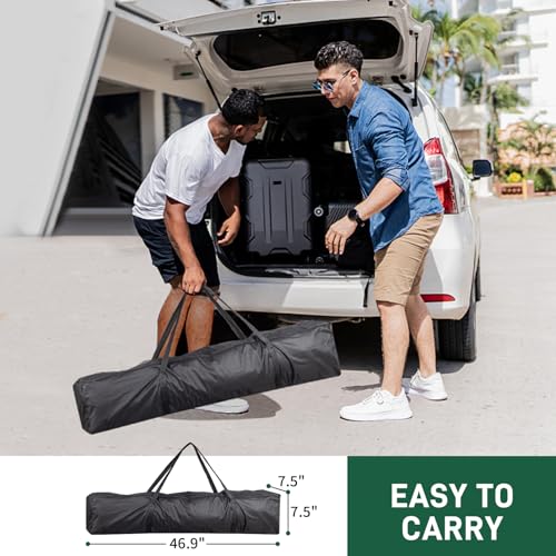 6.5x6.5ft Outdoor Pop Up Canopy Tents,Portable Instant Folding Shelter Gazebos,Waterproof Beach Tents,Easy Up Instant Commercial Canopy Tent,with Carry Bag,for Garden Event Wedding Party BBQ (White) - color: White, size: 6.5x6.5ft